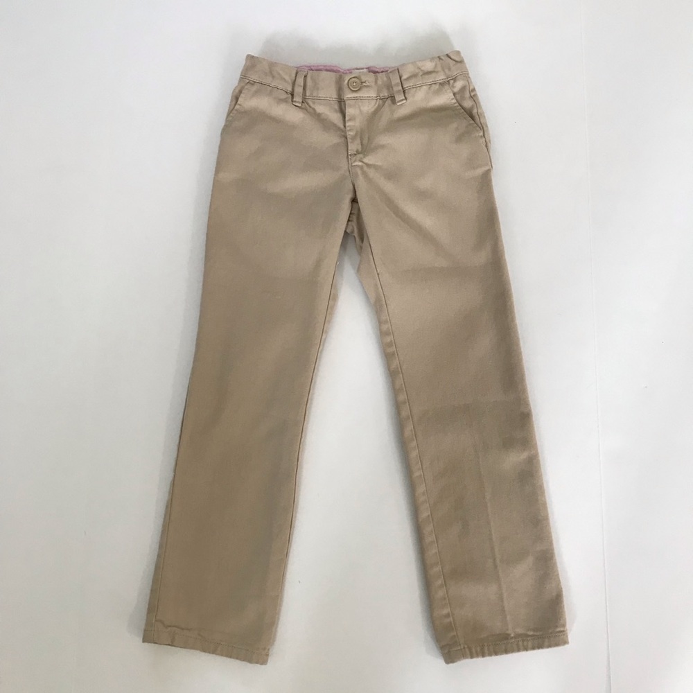 Gap Kids Girls Uniform Khaki Straight Chinos